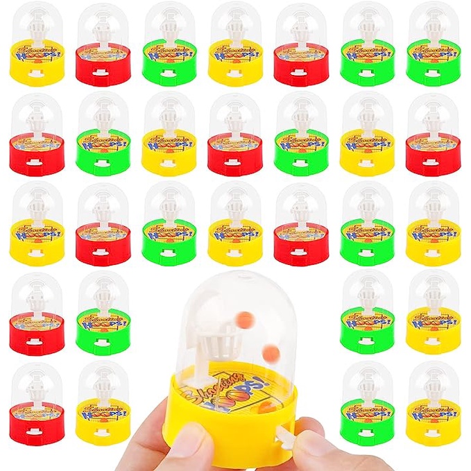 24 pcs Mini Jogos De Basquetebol Tiro Com Dedo Fes