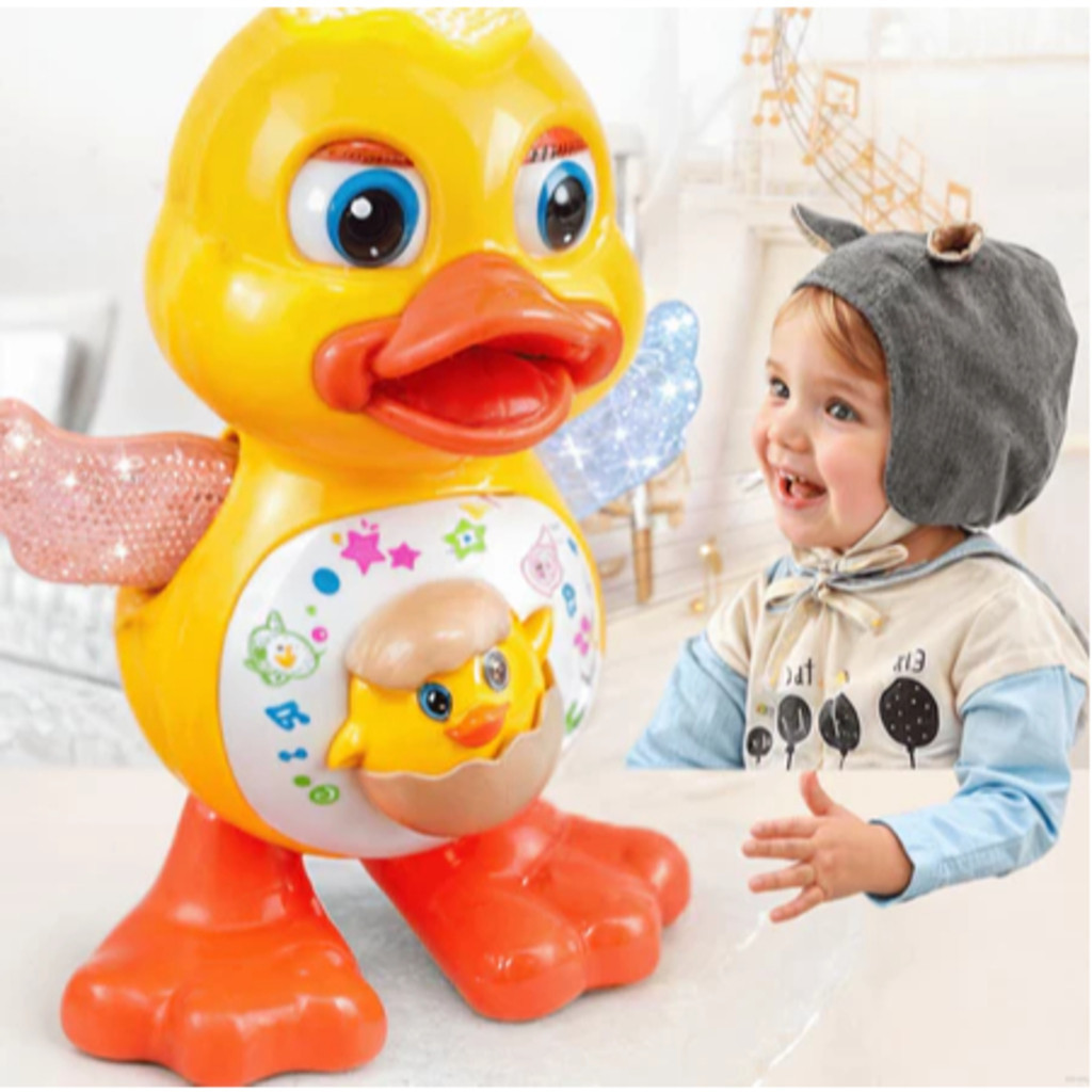 Brinquedo Pato Patinho Dançante Musical Dança, A
