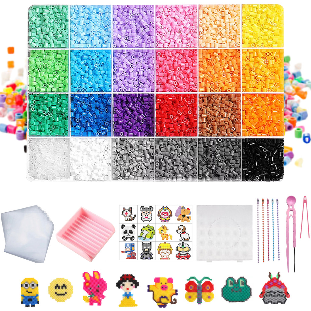 Kit Hama Beads 10.000 Peças Pinças + Ferramentas