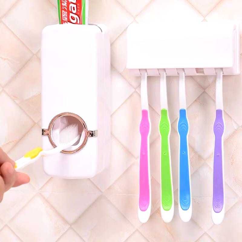 Suporte Para Escova Dispenser De Pasta De Dente Pa