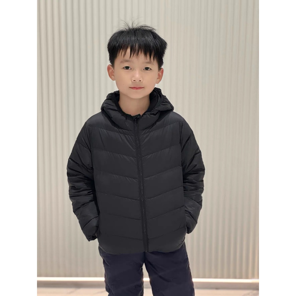 Jaqueta Infantil Grossa Capuz Zíper Estilo Trench