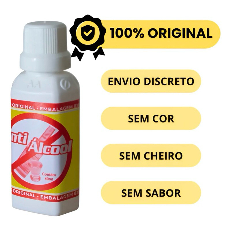 ANTI ALC00LISMO FÓRMULA 100% ORIGINAL 40ML