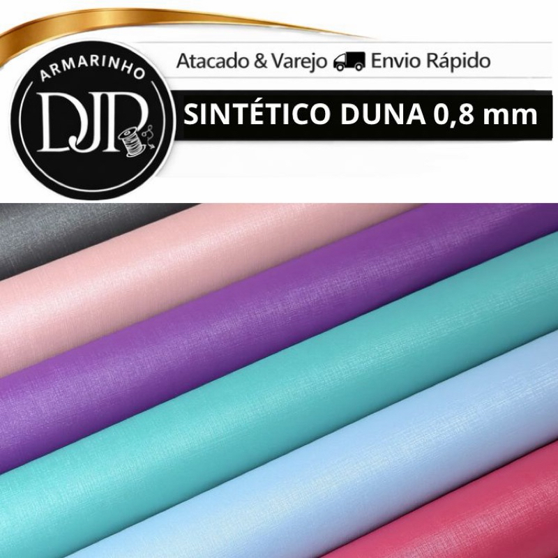 Sintético Duna Perolizado 0,8mm fundo em malha 1.