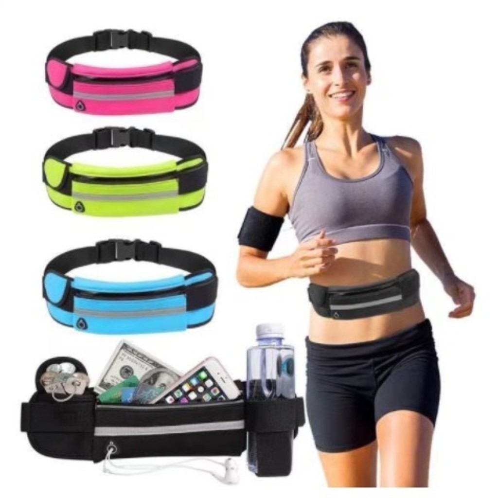 Bolsa Pochete Unissex Esportiva Sem Volume Compact