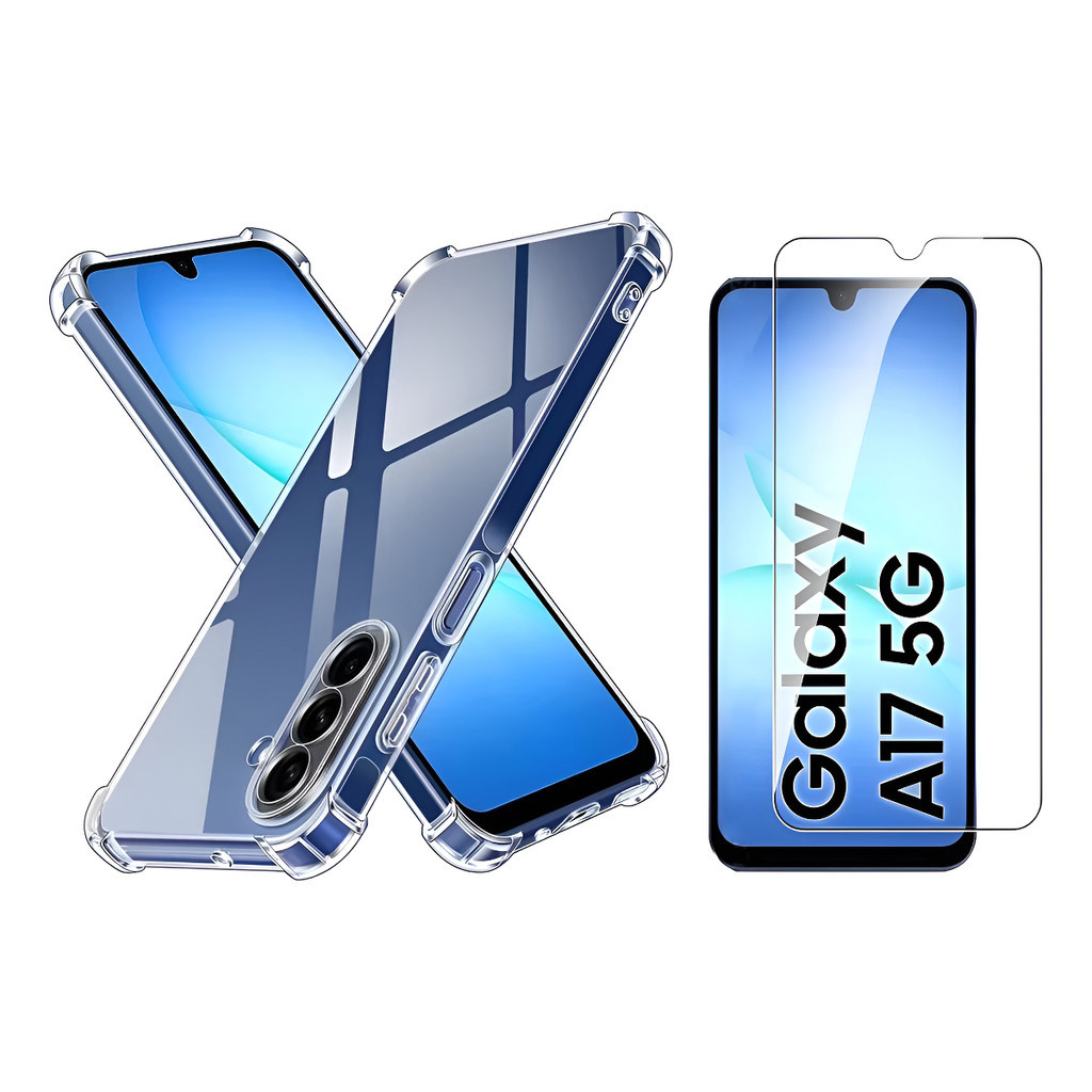 Capa Capinha Anti Impacto Para Galaxy A17 + Pelíc