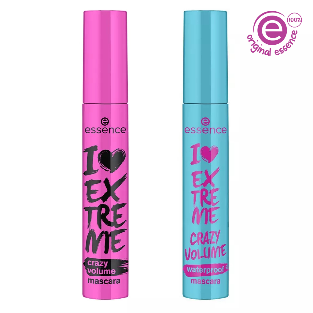 Essence I Love Extreme Crazy Volume Preto Máscara