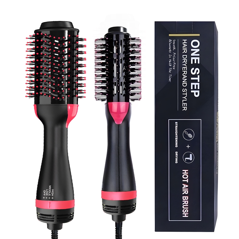 Escova Secadora Alisador Elétrica Quente Cabelo C
