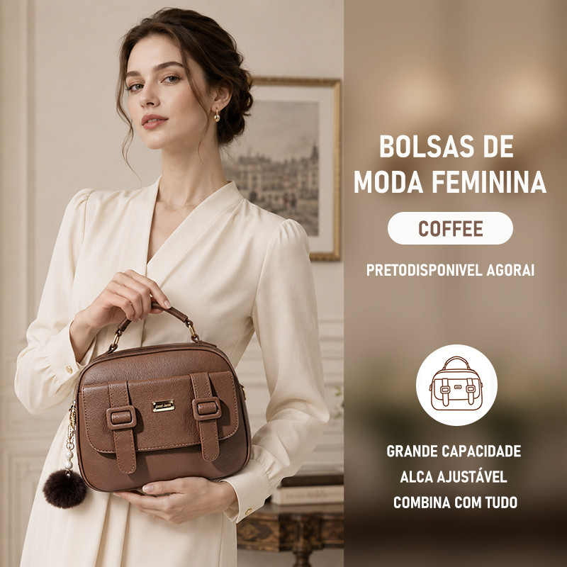 JAMI JAMI Bolsa Feminina com Alça Lateral Transve