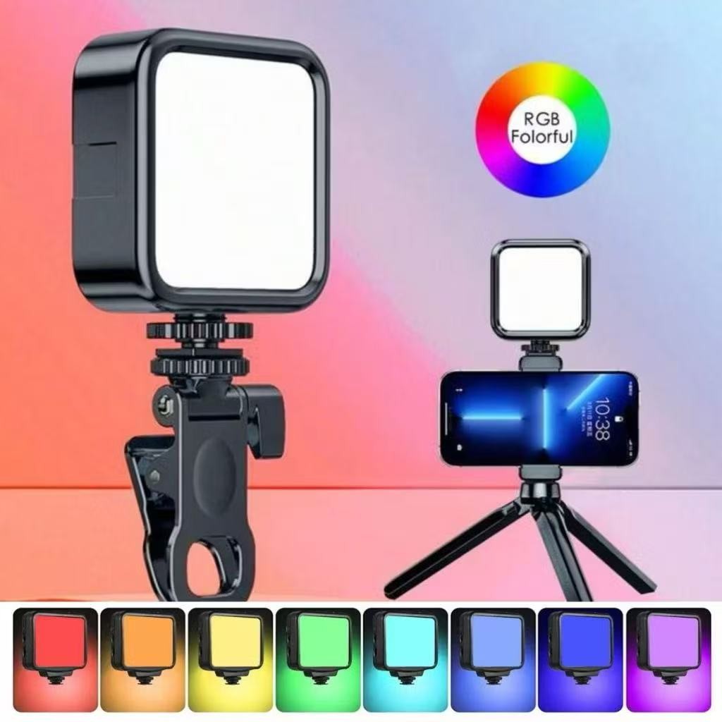 Mini Fotografia Luz RGB /Branco De Preenchimento P