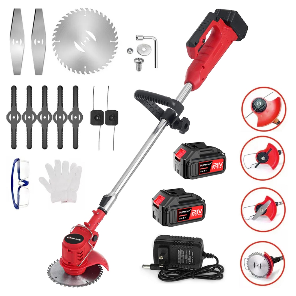 Aparador De Grama A Bateria Roçadeira Elétrica P