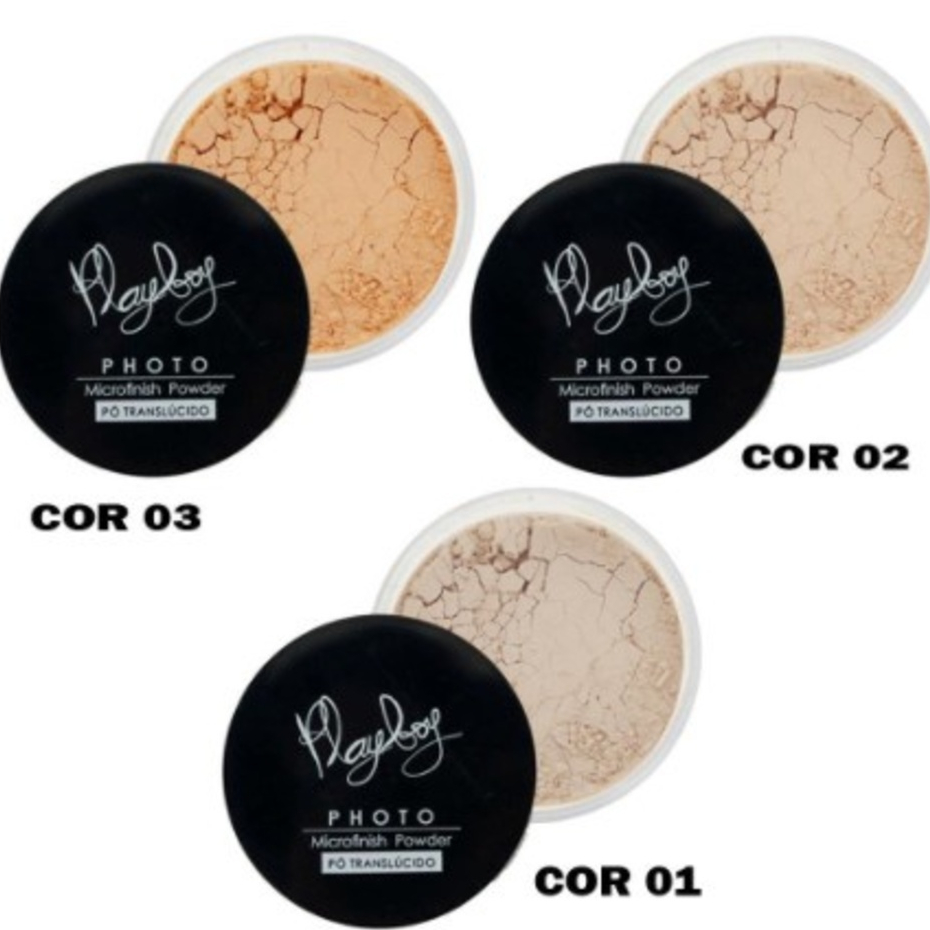 pó translúcido powder zart makeup pó de banana 