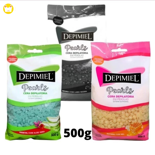 Cera Depilatória Quente Depimiel Elástica Granul
