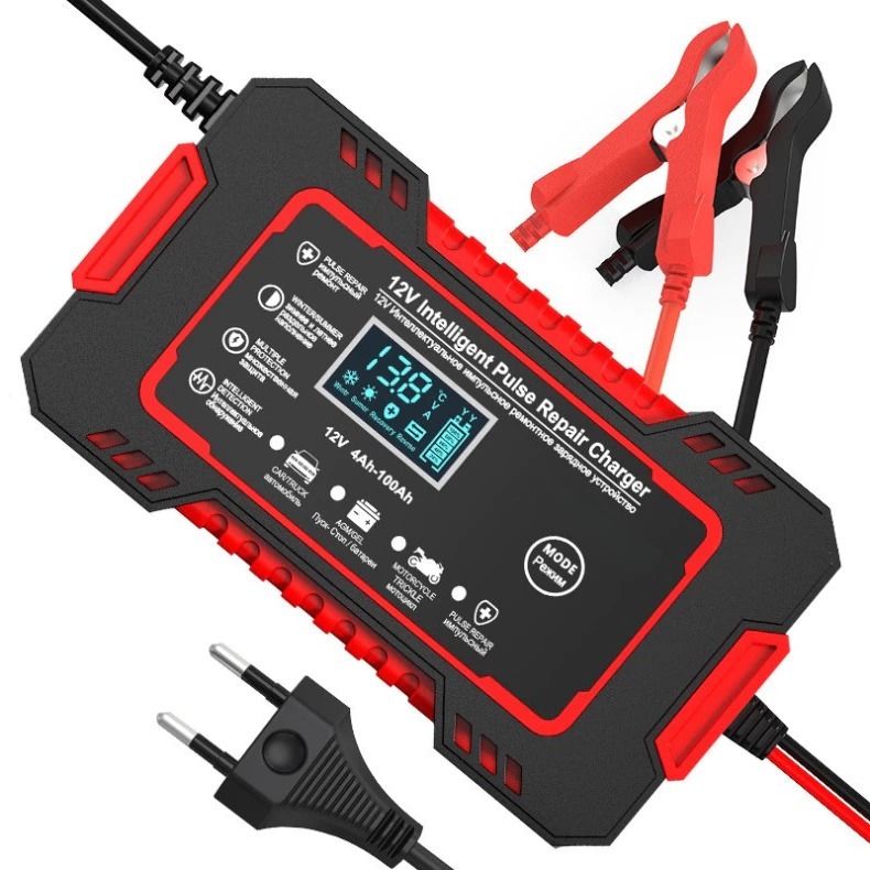 Carregador de Bateria de Carro Inteligente 12V Dis