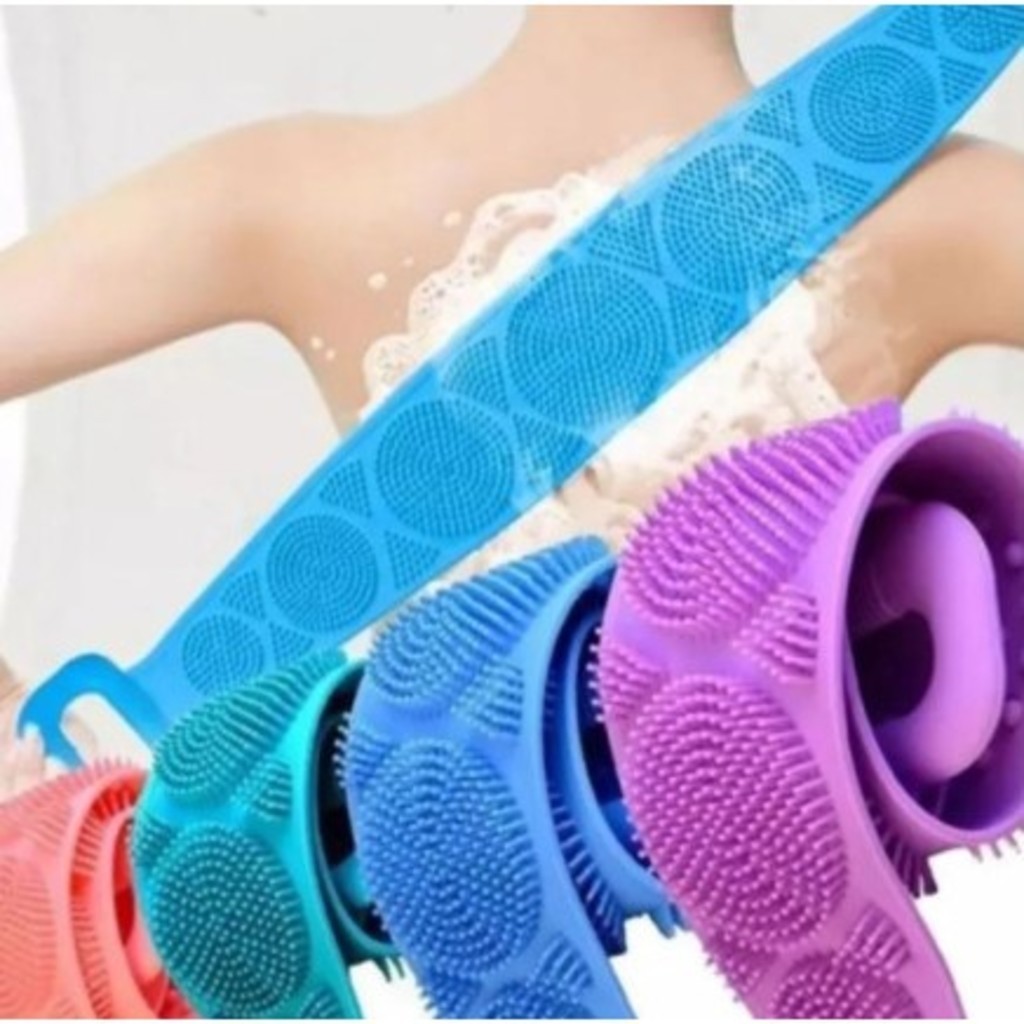 ANA1108  Cinta Escova De Banho Silicone Massageado