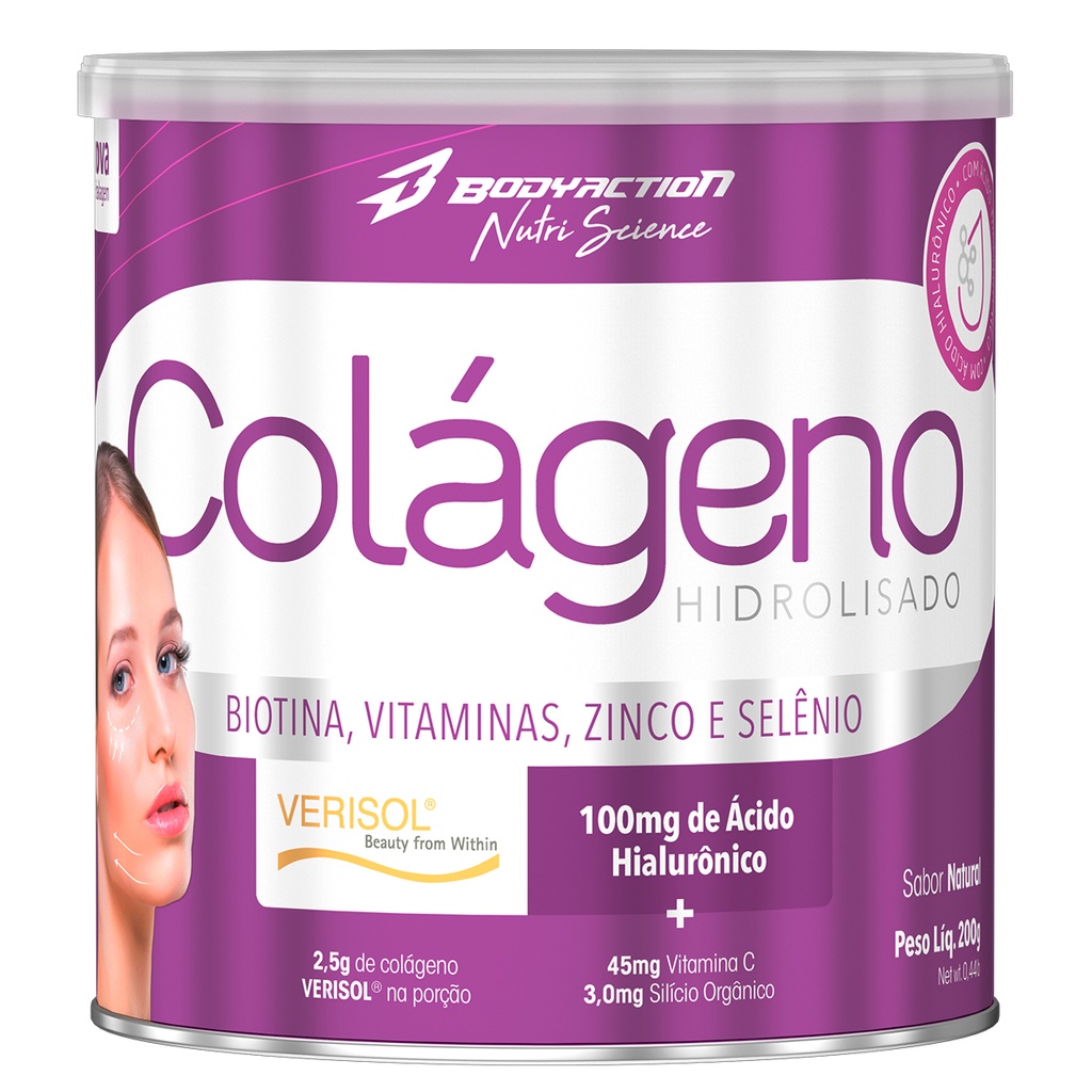 Colageno Verisol 200g com Ácido Hialurônico R