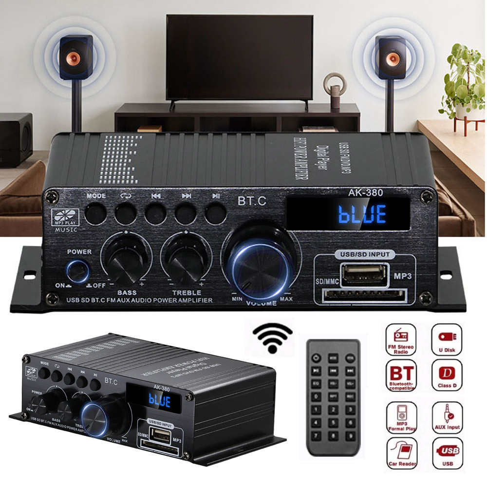 Novo Amplificador Bluetooth HIFI De 800 W Amplific