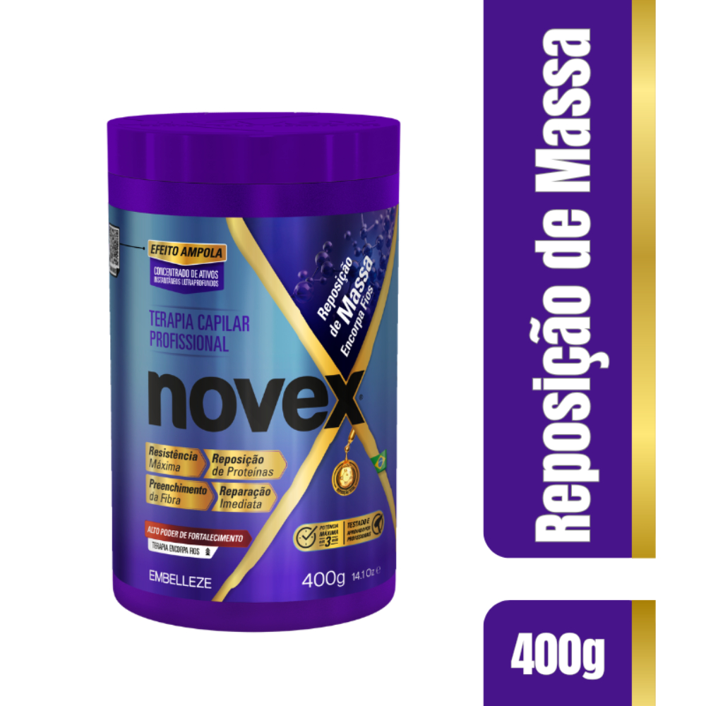 Creme de Tratamento Novex Reposição de Massa 400
