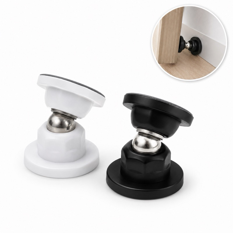 1/2/3 Prendedor Fixador Trava Porta inox Magnétic
