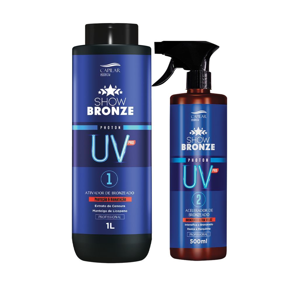 Kit Bronzeamento Photon  UV Capilar Essência Show