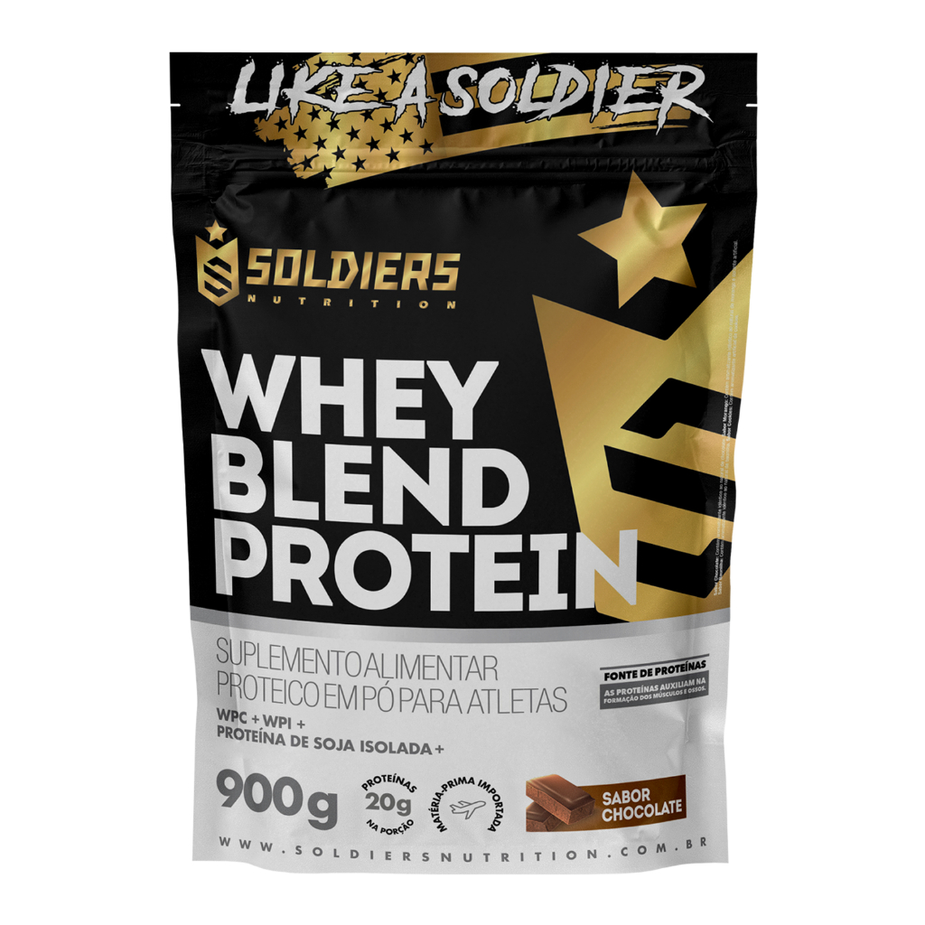 Whey Blend Protein Concentrado e Isolado 900g Sold
