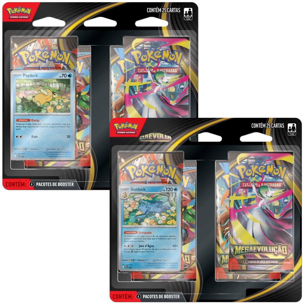 BLISTER QUÁDRUPLO MEGA EVOLUÇÃO ME01 COPAG POK�
