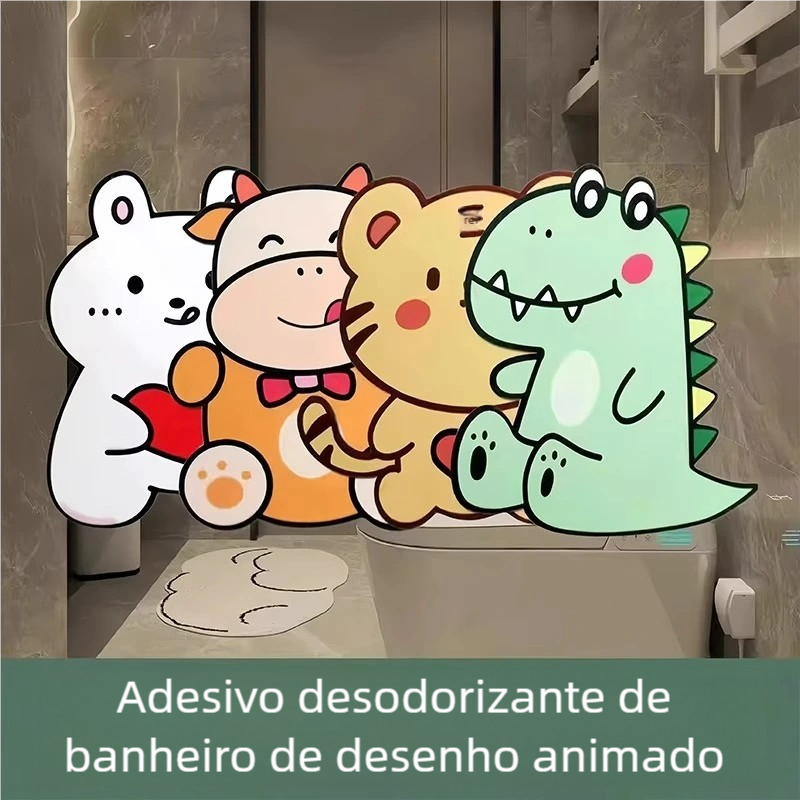 Desodorante adesivo para banheiro: solução rápi