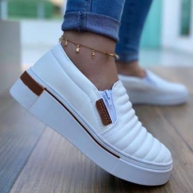 Tênis Feminino Slip On Sapatilha Confortável Mac