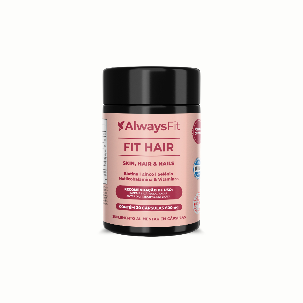 FitHair AlwaysFit  | Biotina + Zinco + Selênio + 