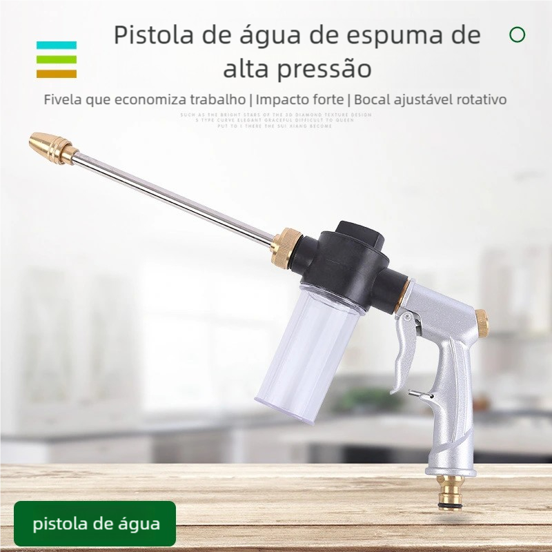 Metal Pulverizador de Água Alta Pressão 100ml &#