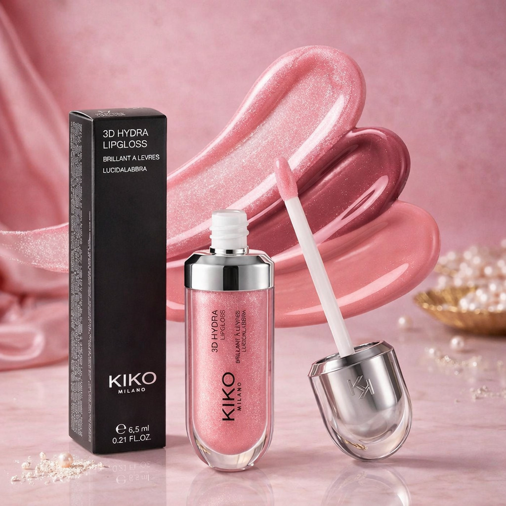 Gloss Labial Kiko Milano 3D Hydra  Hidratante, Bri