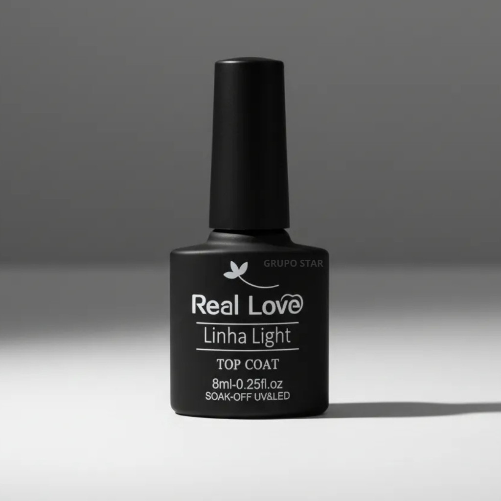 Top Coat Para Unhas Linha Light 8ml – Real L