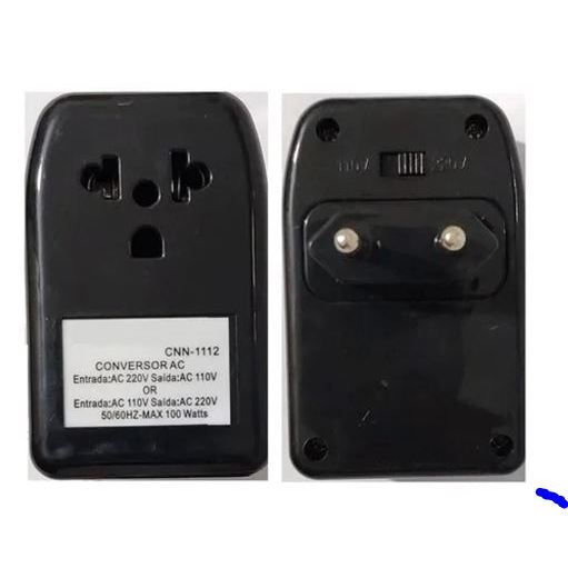 Conversor Transformador De Voltagem Bivolt 100w Li