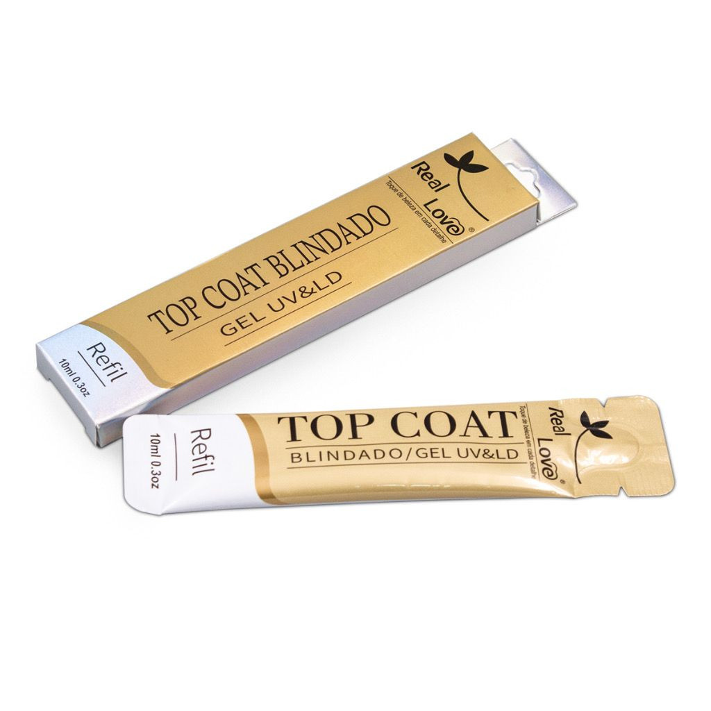 Refil Top Coat Blindado 10ml – Real Love