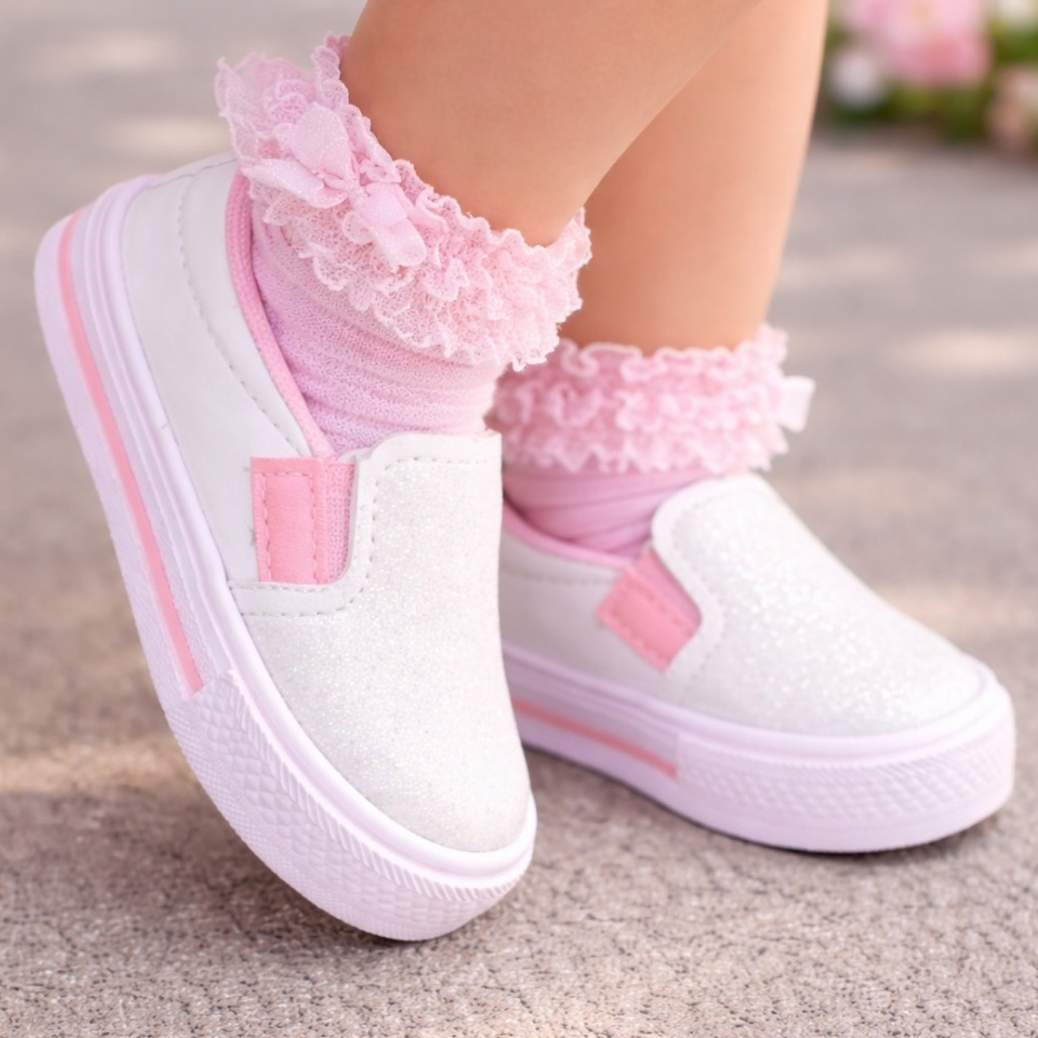 Slip On Baby Calce Fácil Casual Unissex Promoçã