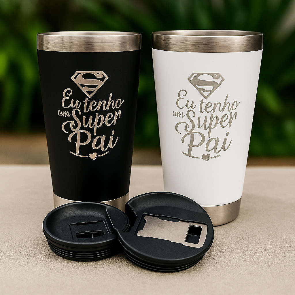 Copo Super Pai Térmico 476ml Gravação a Laser C