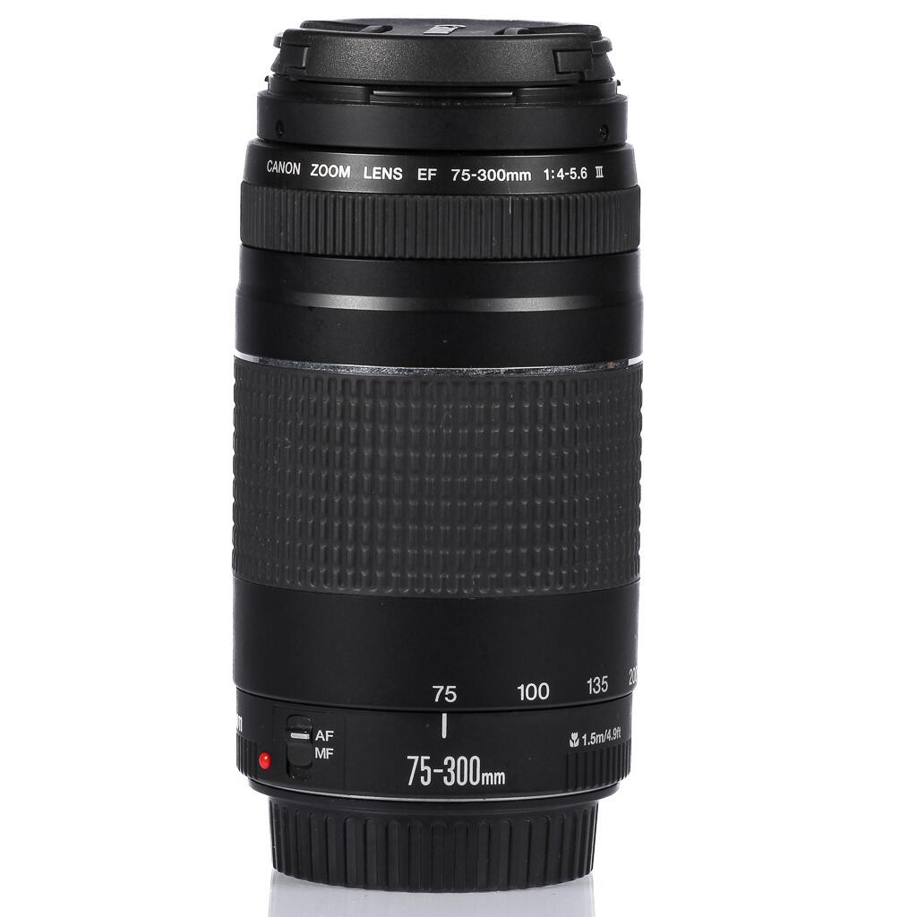 Lente Canon 75-300mm III + Garantia e Nota Fiscal