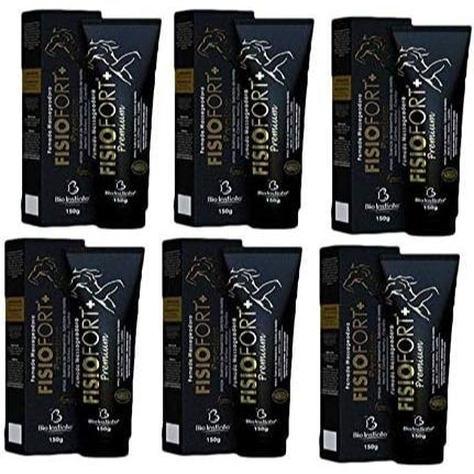 Kit 6 Pomadas Fisiofort Premium 150g – Bio I