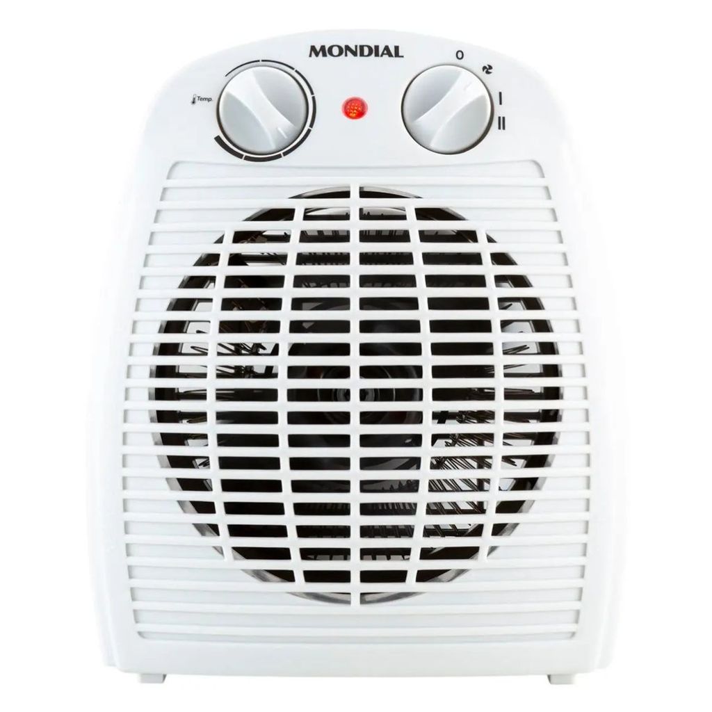 Aquecedor de Ar Portátil Mondial A-08 Cinza 1500W