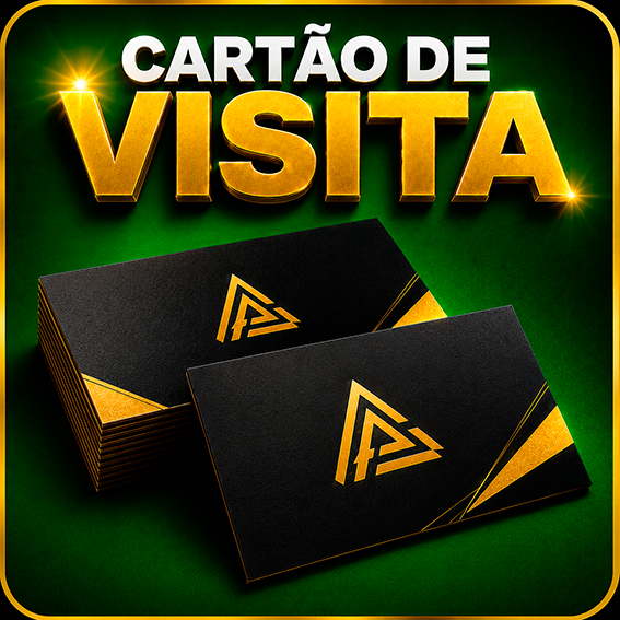 Cartões de visita Personalizados  300gr F/V ̵