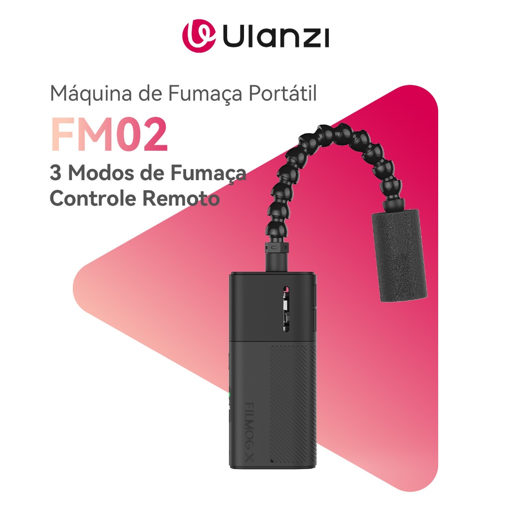 ULANZI FM02 FILMOG X Máquina de Neblina Portátil