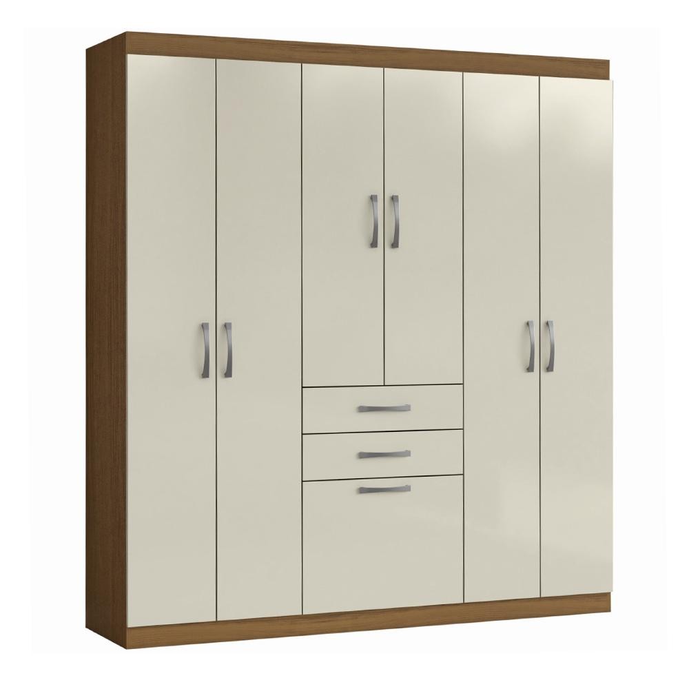 Guarda Roupas Casal 7 Portas 2 Gavetas Lisboa Aram