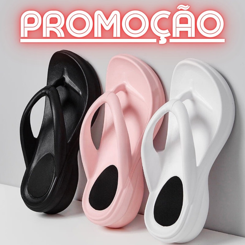 Tamanco Feminino Chinelo Idoso Ortopédico Macio E