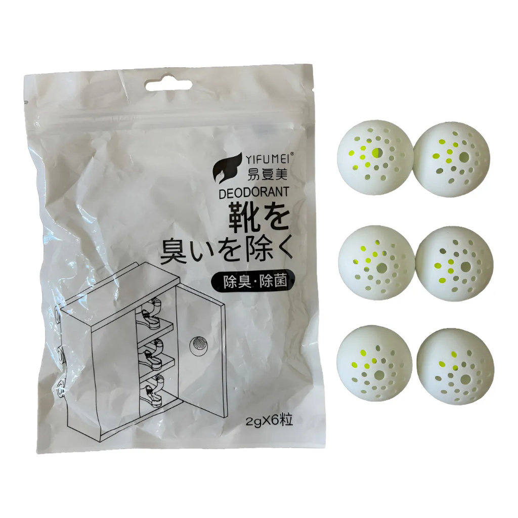 Bolas Desodorizantes com Fragrância para Sapatos 