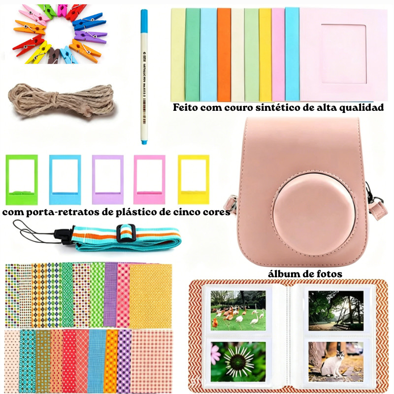 Kit Completo de Acessórios para Instax Mini 12 11