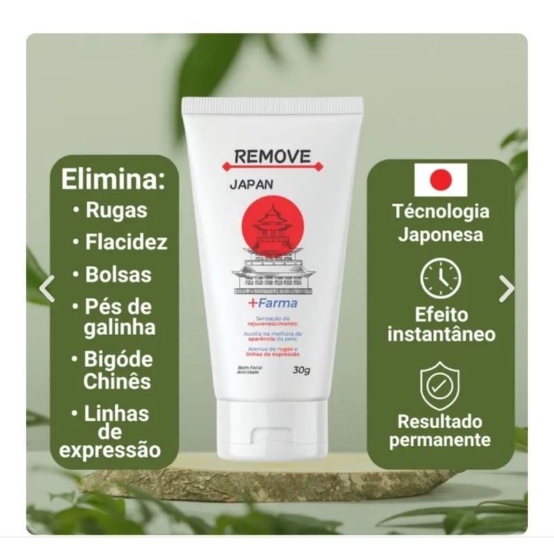 Remove Japan Pasta Original sem rugas efeito glow 