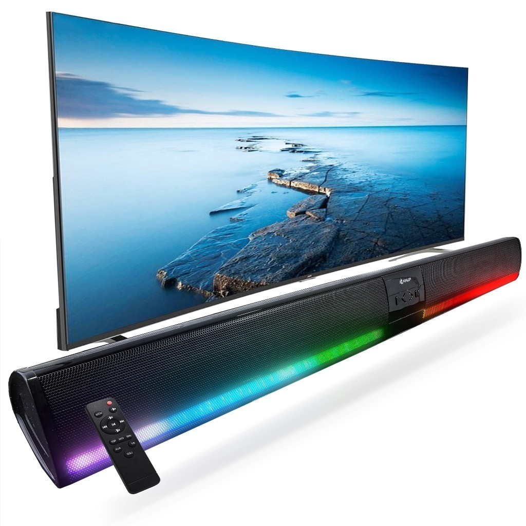 Caixa De Som Soundbar Subwoofer Tv Smart Controle 