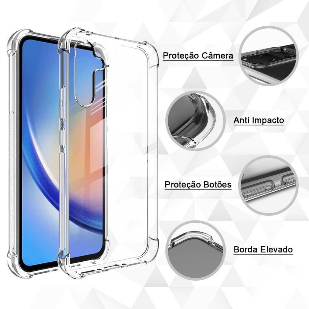 Capa Capinha Anti Impacto Para Todos Samsung Galax