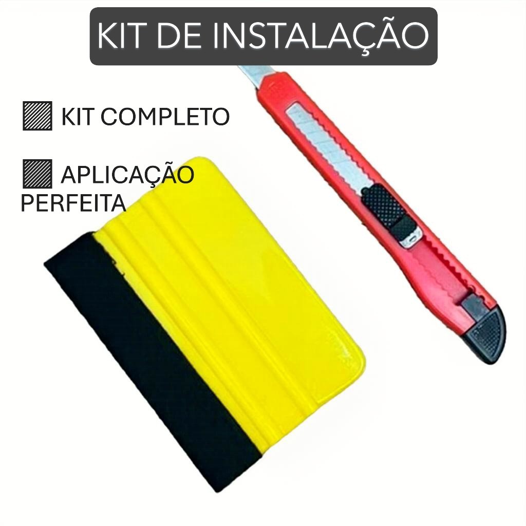 Kit Instalação Papel de Parede Estilete + Espát