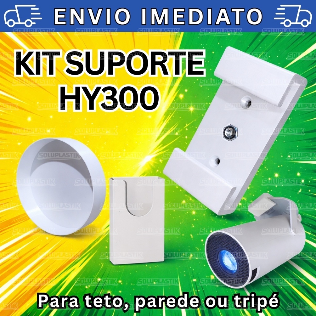 KIT Completo Suporte para Projetor HY300 Original 