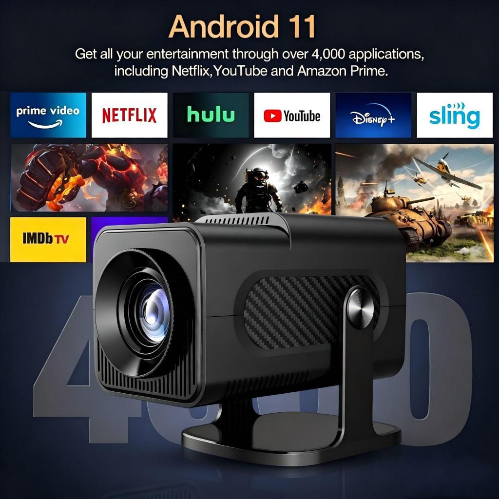 Atualizado Projetor Smart HY320/HY300 Android Full
